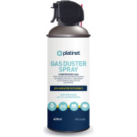 Saspiests gaiss putekļu izpūšanai no PC / TV / uc, 400ml, Platinet