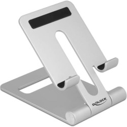 Delock Smartphone Stand Holder adjustable aluminium (152 g)