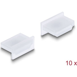 Delock Dust Cover for HDMI A female without grip 10 pieces transparent