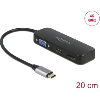 Delock USB Type-C™ Adapter to VGA / HDMI / DisplayPort 4K 60 Hz