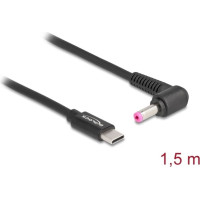Delock Laptop Charging Cable USB Type-C™ male to HP 4.8 x 1.7 mm male
