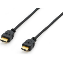 Equip HDMI  HS Ethernet 1.4 A-A St/St  1.8m 4K30Hz HDR    sw Polybeutel
