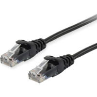 Equip 625458 tīkla kabelis Melns 15 m Cat6 U/UTP (UTP)