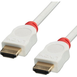 Lindy 41411 HDMI kabelis 1 m HDMI Type A (Standard) Sarkans, Balts