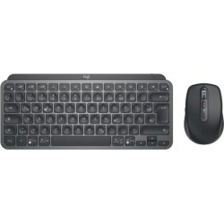 Logitech Wireless Keyboard+Mouse MX Keys Mini Combo graphite