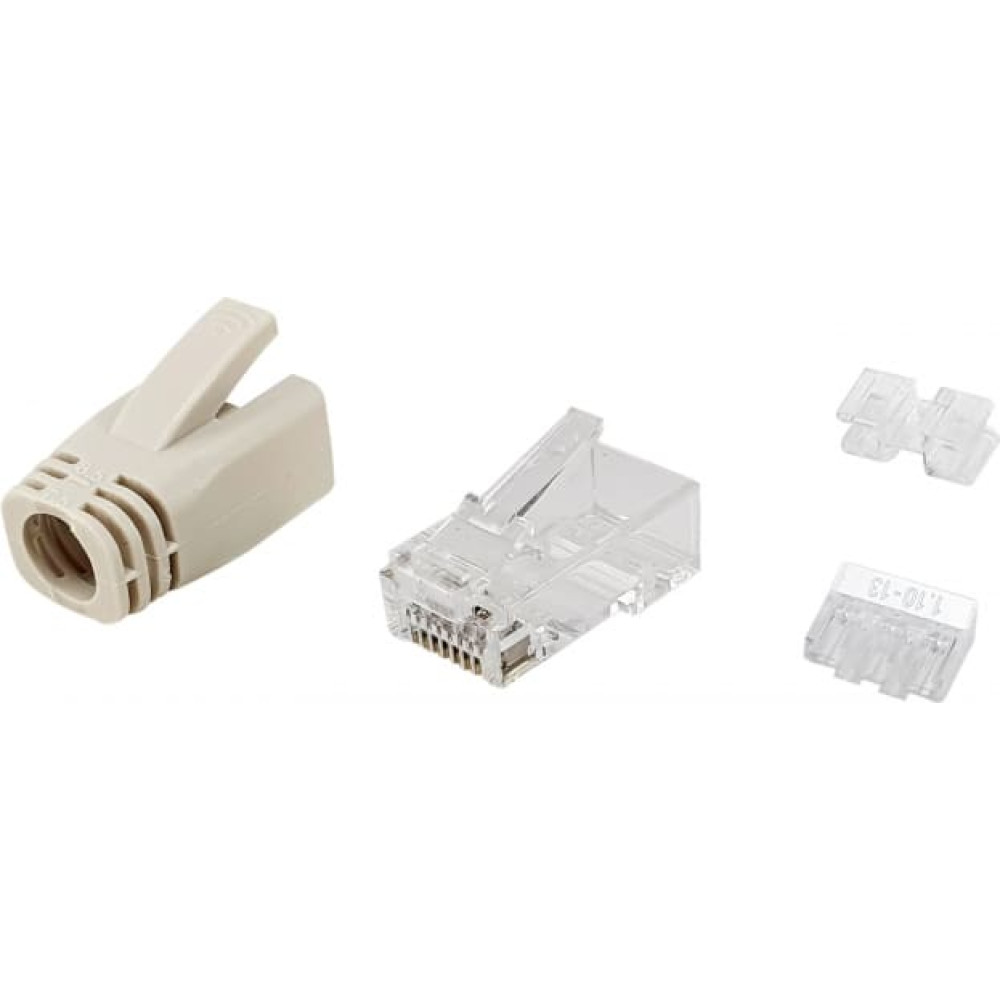 Equip 121176 vadu savienotājs RJ-45 Caurspīdīgs, Balts