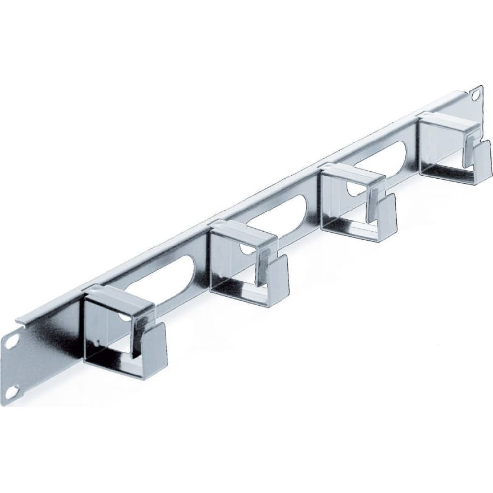 Intellinet 19" Cable Management Panel 1U Kabeļu pārvaldības panelis
