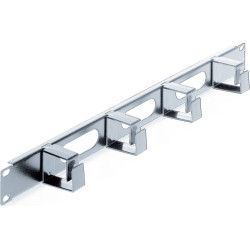 Intellinet 19" Cable Management Panel 1U Kabeļu pārvaldības panelis