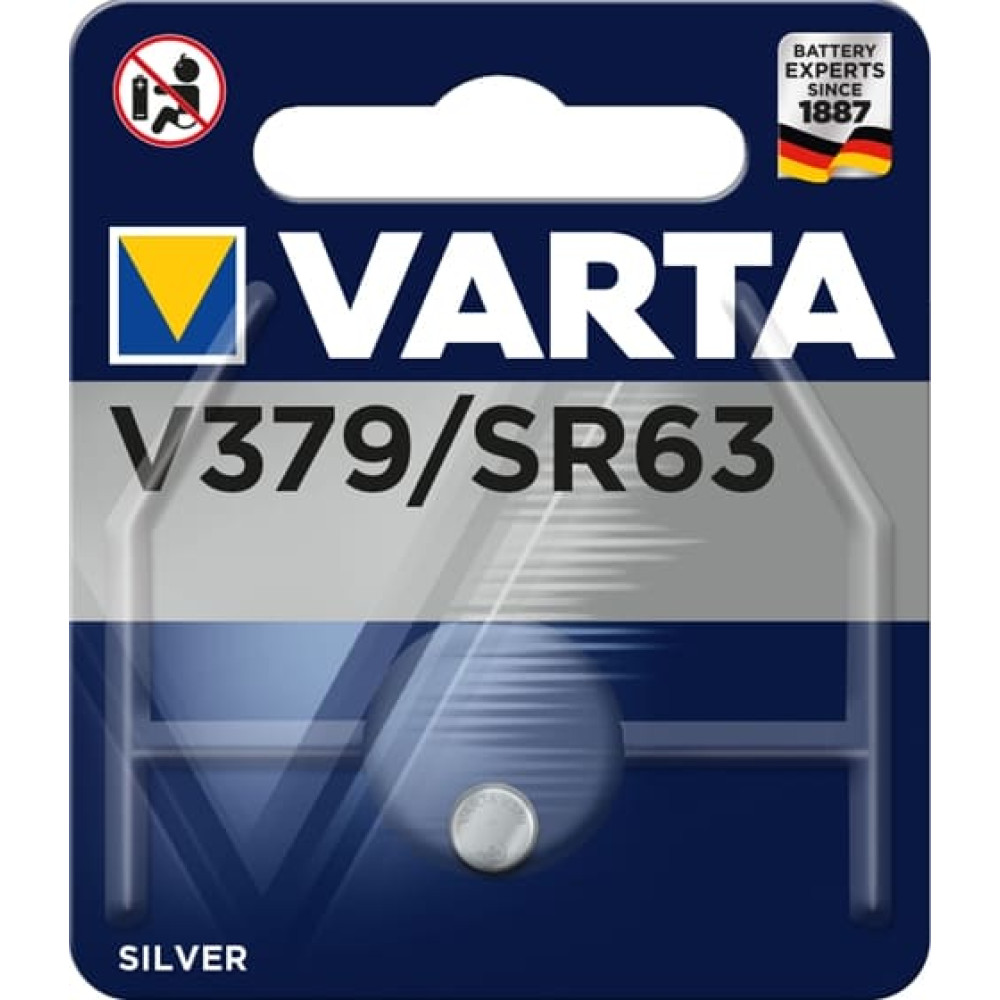 Varta Batterie Uhrenzelle V379 1.55V  15.0mAh Retail    1St.
