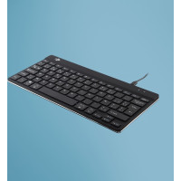 R-Go Tools R-Go Tastatur Compact Break BE-Layout                schwarz