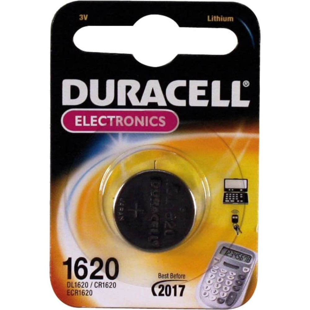 Duracell CR1620 3V Vienreizējas lietošanas baterija Litijs