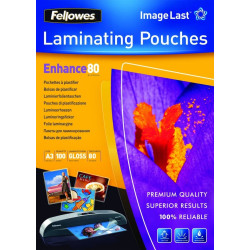Fellowes Laminierfolie Capture A3 80Mikron  glänzend    100P
