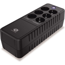 Conceptronic ZEUS USV  850VA  490W Schuko  DC Start/LAN   sw