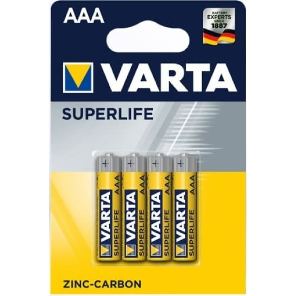 Varta Batterie Super Heavy Duty AAA   Blister 4