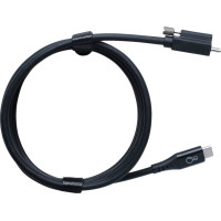 Bachmann Ochno USB-C cable with screw 2.0m black
