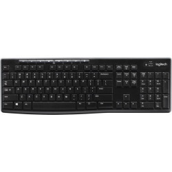 Logitech K270 keyboard RF Wireless QWERTY English Black