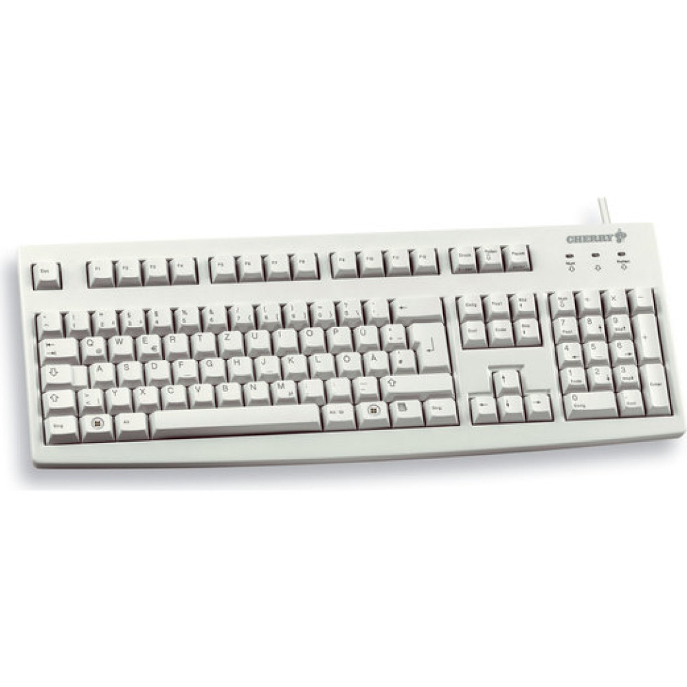 Cherry G83-6105LUNGB-0 keyboard USB QWERTY English Grey