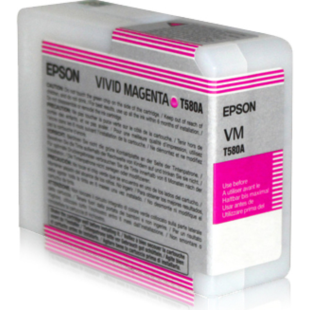 Epson Singlepack Vivid Magenta T580A00