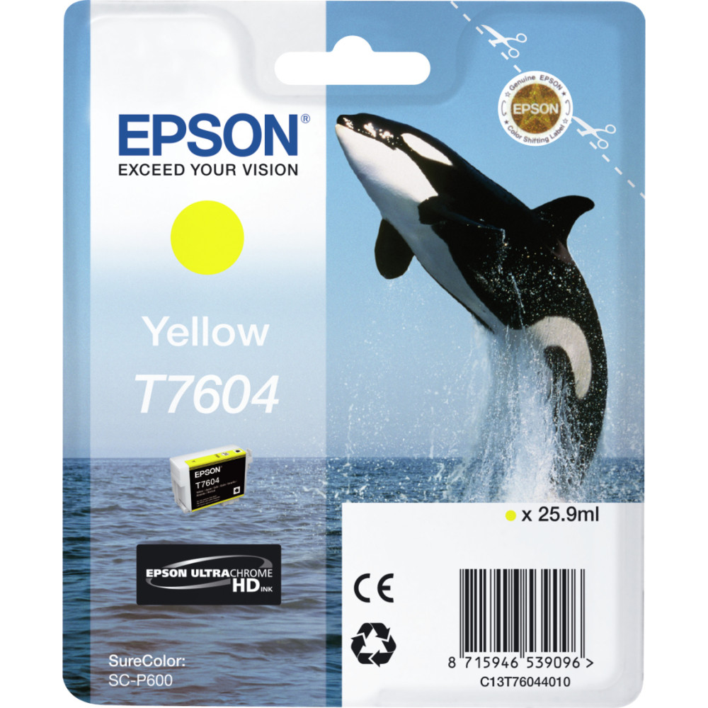 Epson T7604 Yellow