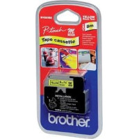 Brother M-K621B marķēšanas lenta Melns uz dzeltena