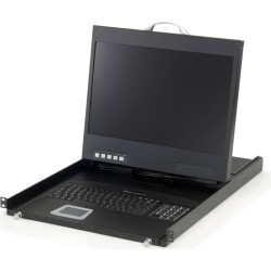 Level One LevelOne KVM-8901DE plauktu konsole 48,3 cm (19") 1440 x 900 pikseļi Melns