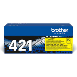 Brother TN-421Y tonera kārtridžs 1 pcs Oriģināls Dzeltens