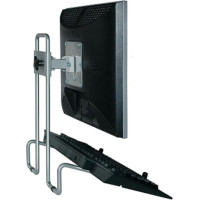 R-Go Tools RGOSC050+ monitora stiprinājums un statīvs 68,6 cm (27") Galds Sudrabs