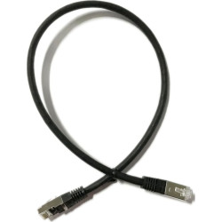 Equip 635697 tīkla kabelis Melns 0,5 m Cat6a S/FTP (S-STP)