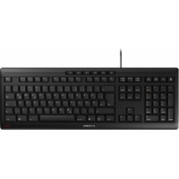 Cherry STREAM KEYBOARD tastatūra Birojs USB QWERTZ Čehu, Slovāku Melns