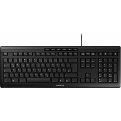 Cherry STREAM KEYBOARD tastatūra Birojs USB QWERTZ Čehu, Slovāku Melns