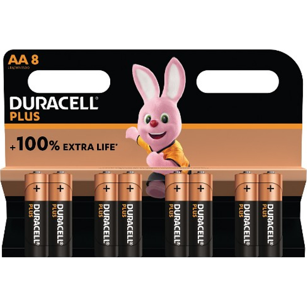 Duracell Plus Vienreizējas lietošanas baterija AA Sārmaina akumulatoru baterija