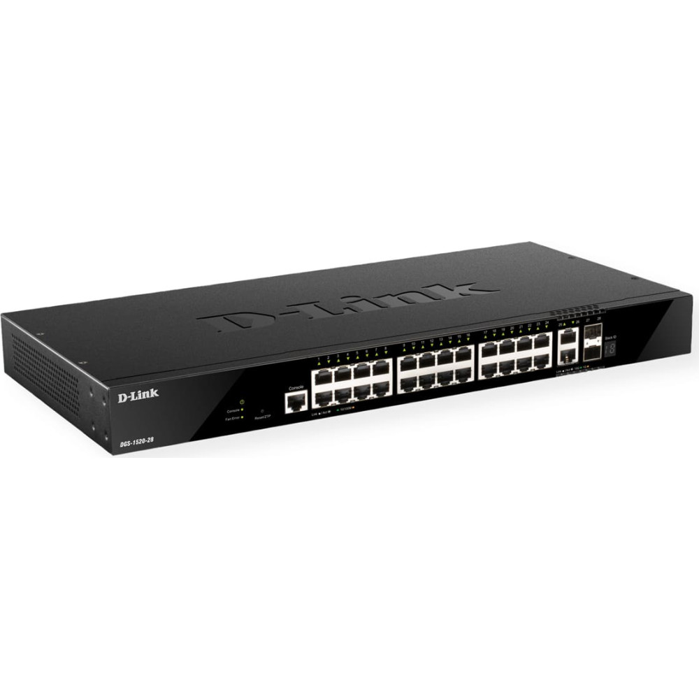 D-Link Switch 440mm D-Link DGS-1520-28     2*SFP+/2*XE/24*GE retail