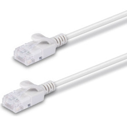 Lindy 0.3m Cat.6A U/UTP LSZH Ultra Slim Network Cable, Grey