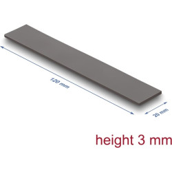 Delock Thermal Conductive Pad 120 x 20 x 3 mm for M.2 modules 3.0 W/mK