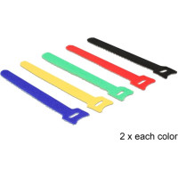 Delock Hook-and-loop fasteners coloured L 150 x W 12 mm 10 pieces