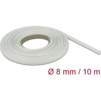 Delock Fiberglass Sleeving 10 m x 8 mm white