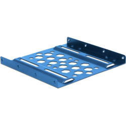 Delock Aluminium installation frame 2.5″ to 3.5″ blue