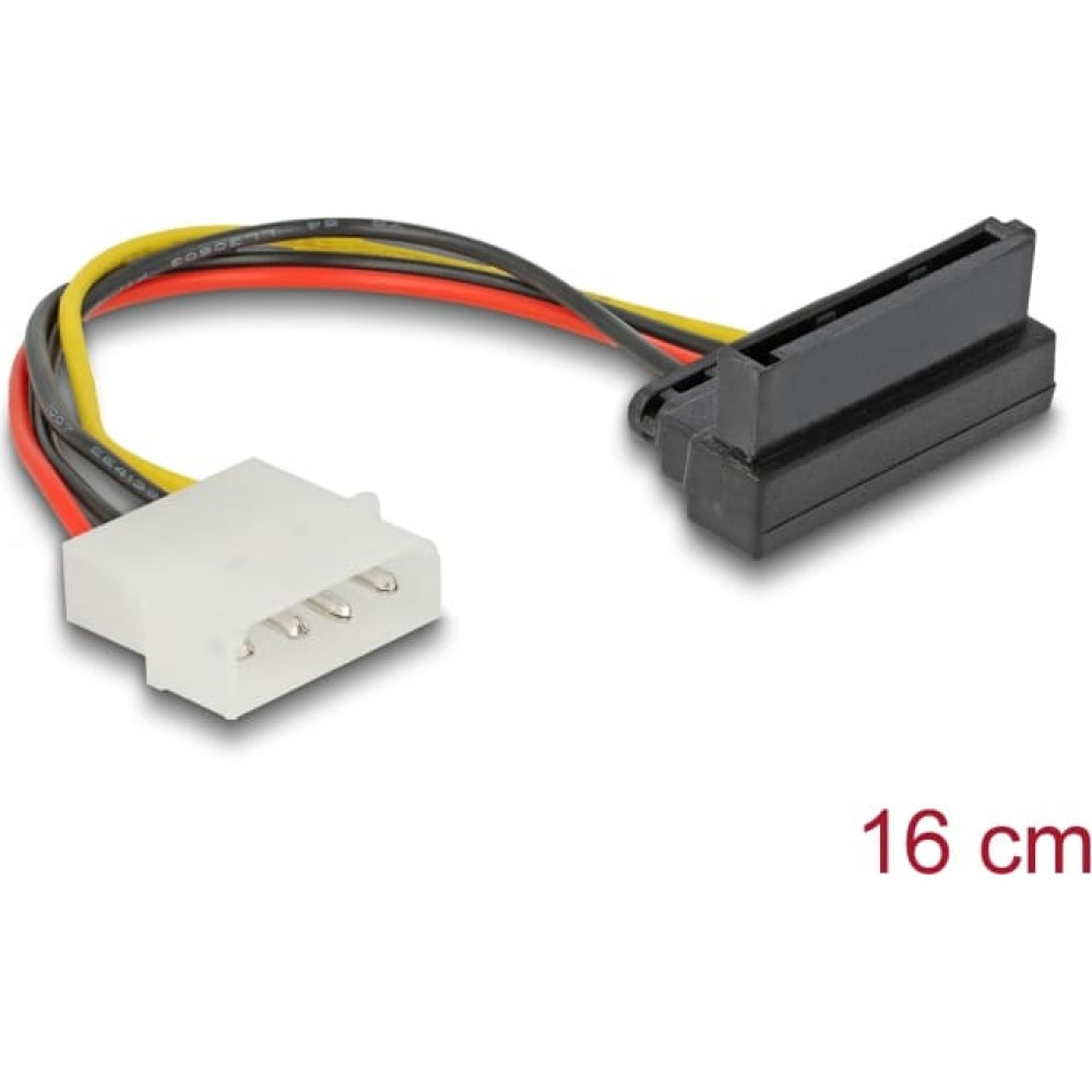 Delock Cable Power SATA HDD  4 pin male â angled