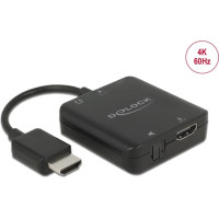 Delock HDMI Audio Extractor 4K 60 Hz compact