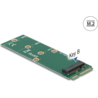 Delock Adapter mSATA to M.2 Key B slot