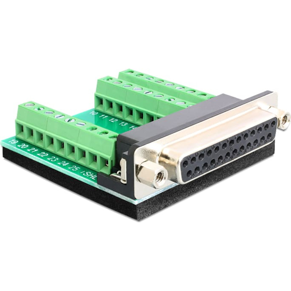 Delock Terminal Block > D-Sub 25 pin female