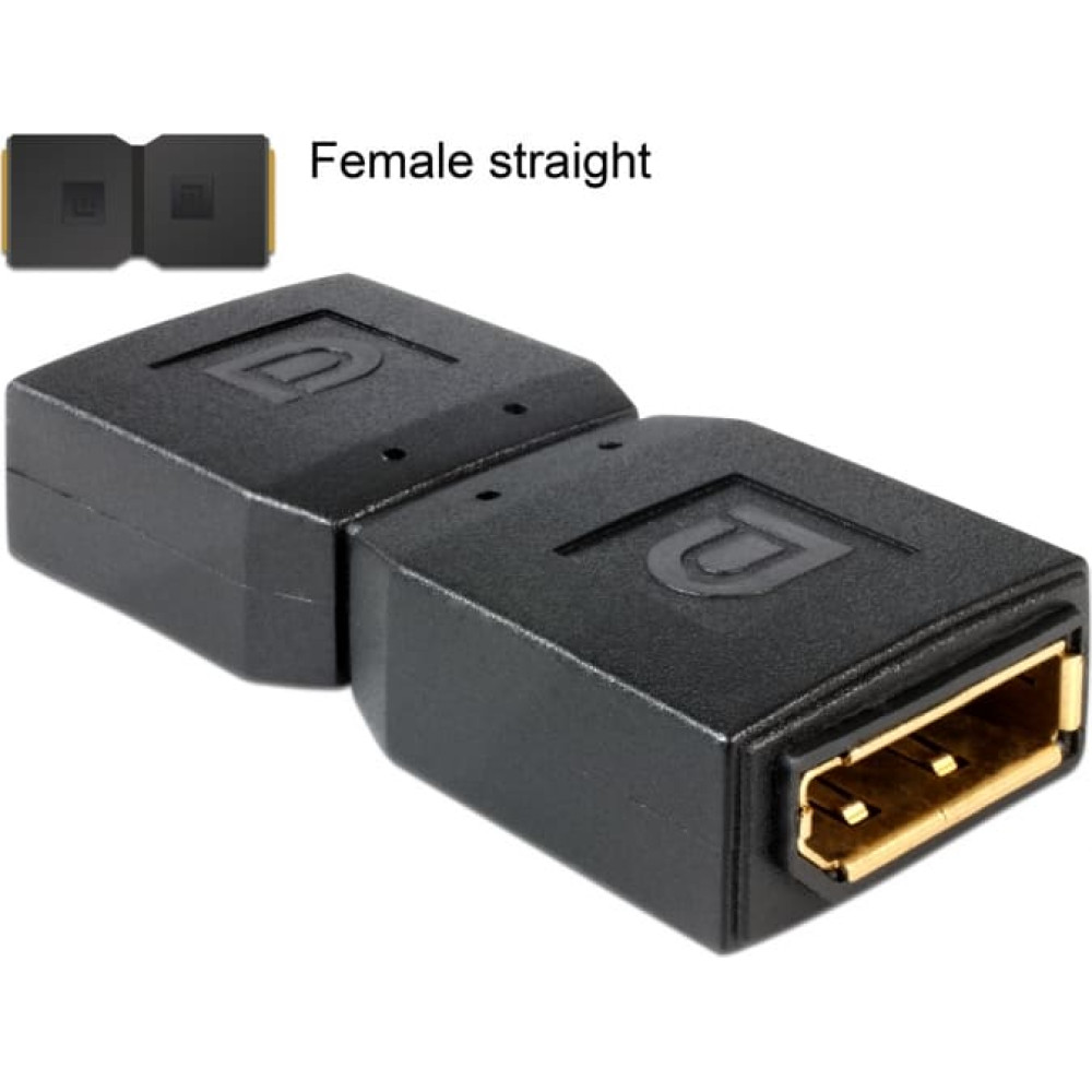 Delock Adapter DisplayPort female > DisplayPort female Gender Changer