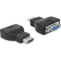Delock Adapter DisplayPort 1.2 male > VGA female black