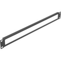 Delock 19″ Network Cabinet Panel with opening 1U black