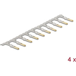 Delock Crimp contacts for D-Sub crimp female 40 pieces