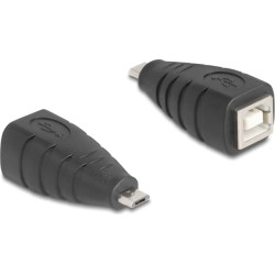 Delock USB 2.0 Adapter USB Type Micro-B male to USB Type-B female