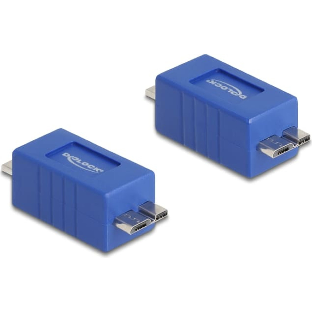 Delock USB 5 Gbps Adapter Gender Changer USB Micro-B male to male