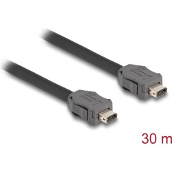 Delock Cable ix Industrial® (A-coded) plug to plug Cat.7 30 m