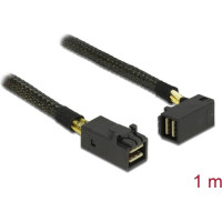 Delock Cable Mini SAS HD SFF-8643 > Mini SAS HD SFF-8643 angled 1 m