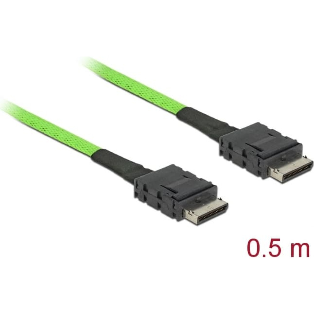 Delock Cable OCuLink PCIe SFF-8611 to OCuLink SFF-8611 0.5 m
